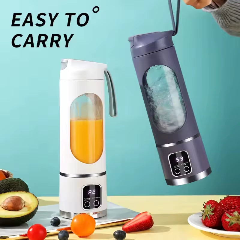 New Portable Mini USB Juicer Personal Liquidificador Smoothie Blender for Outdoor Hotels Rvs Electric Power Source